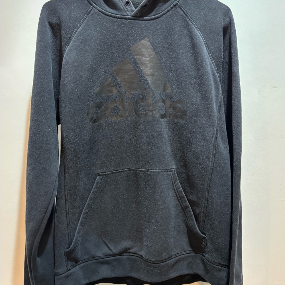 Adidas Men's black on black Hoodie